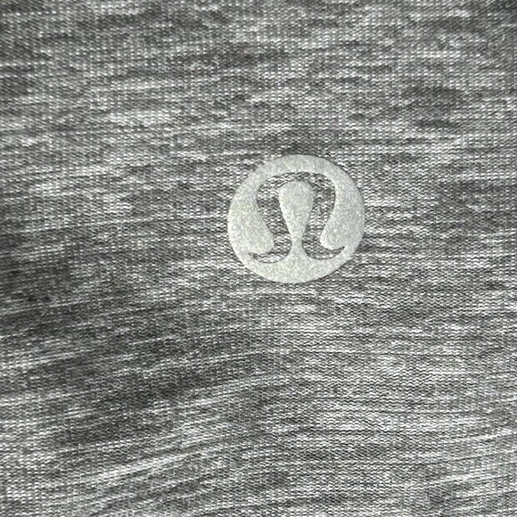 Lululemon Jacket Womens XS Gray 1/2 Zip Thumbholes Mesh Lined Running Yoga - Picture 12 of 13